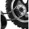 Kit conversion DIY 2 moteurs, contrôleur et accélérateur, pneus gonflables pour Go Kart et fauteuil roulant KROXNE - 4 Kit de co