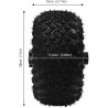 Kit conversion DIY 2 moteurs, contrôleur et accélérateur, pneus gonflables pour Go Kart et fauteuil roulant KROXNE - 5 Kit de co