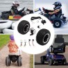 DIY Conversion Kit (2 motors, controller and throttle) - Air Tires - Go Kart, Wheelchair KROXNE - 6  