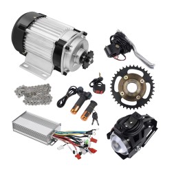 Komplekt za elektricheska trikolka 48V 500W 750W: bezchetkov motor, kontroler i gaz KROXNE - 1  Podkhodyasht za proekti za preob