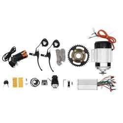 Kit för elektrisk trehjuling 48V 500W 750W med borstlös motor, styrenhet och gasreglage KROXNE - 2  Lämpligt för 48V-konverterin