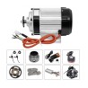 Komplekt za elektricheska trikolka 48V 500W 750W: bezchetkov motor, kontroler i gaz KROXNE - 3  Podkhodyasht za proekti za preob