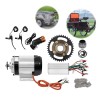 Kit för elektrisk trehjuling 48V 500W 750W med borstlös motor, styrenhet och gasreglage KROXNE - 6  Lämpligt för 48V-konverterin