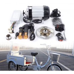 Komplekt za elektricheska trikolka 48V 500W 750W: bezchetkov motor, kontroler i gaz KROXNE - 7  Podkhodyasht za proekti za preob