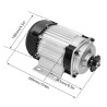 Komplekt za elektricheska trikolka 48V 500W 750W: bezchetkov motor, kontroler i gaz KROXNE - 21  Podkhodyasht za proekti za preo