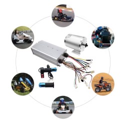 Kit DIY moteur électrique DC brushless 60V/72V avec contrôleur haute vitesse pour GoKart, vélo et scooter KROXNE - 7  Adapté aux