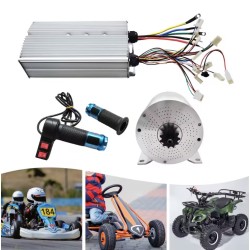 DIY-kit børsteløs DC-elmotor 60V/72V med højhastighedscontroller til GoKart, cykel og el-løbehjul KROXNE - 9  Velegnet til 60V/7
