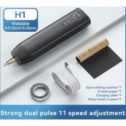 Håndholdt punktsveiser H1 med 11 og H2 med 90 justerbare moduser for litiumbatterier KROXNE - 1  