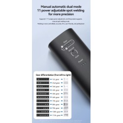 Soudeuse par points portable H1 11 niveaux / H2 90 niveaux réglables pour batteries lithium KROXNE - 7 Adaptée au montage et à l