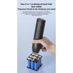 Soudeuse par points portable H1 11 niveaux / H2 90 niveaux réglables pour batteries lithium KROXNE - 11 Adaptée au montage et à 