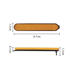 Reflectoare spate pentru Xiaomi Pro 2, 1S, Essential, Mi 3 sau similar Xiaomi - 6 Potrivite ca piese de schimb pentru Xiaomi Pro