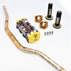 Gonochnyi rul 1-1/8" s professionalnymi ruchkami dlya velosipeda, ATV i Quad Kayo BSE CRF KLX KROXNE - 8  Podkhodit dlya velosip