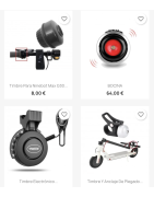 Electric and manual bells for your electric scooter.